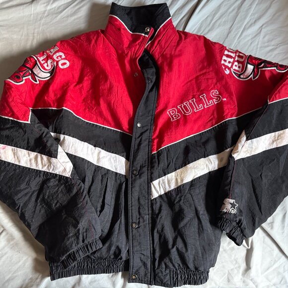 Chicago Bulls Starter Jacket Small - Picture 2 of 11